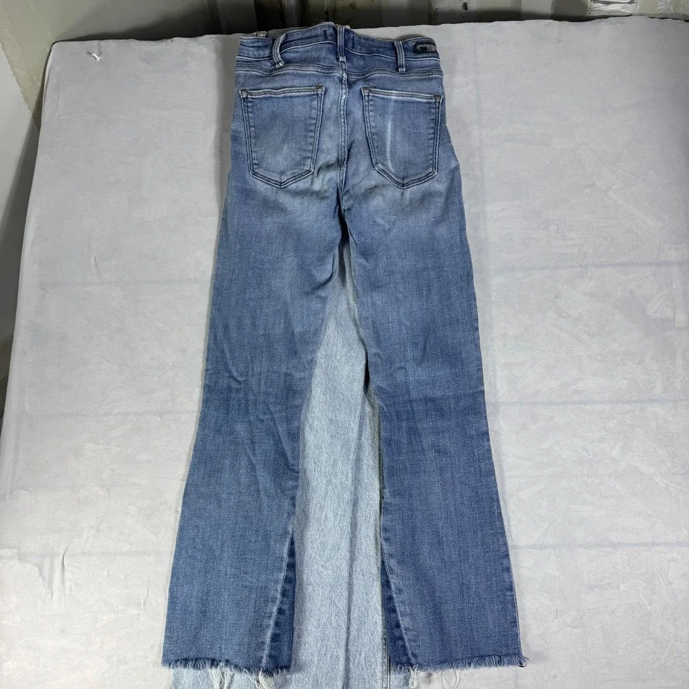 Abercrombie & Fitch Hollister Womens Bootcut Jeans Blue Distressed 24 Lot of 3 - Picture 5 of 10